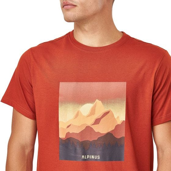 Alpinus Active Drefekal T-Shirt Orange