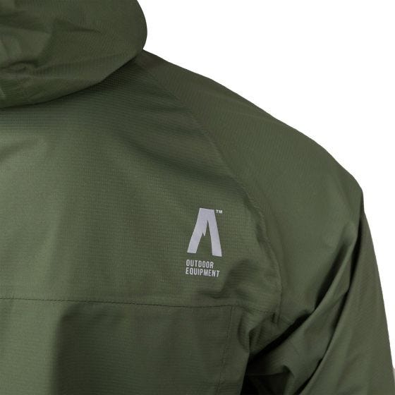 Alpinus Men's Carniche 15K Tactical Waterproof Hardshell Jacket Green