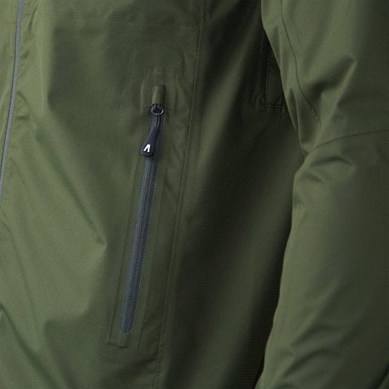 Alpinus Men's Carniche 15K Tactical Waterproof Hardshell Jacket Green
