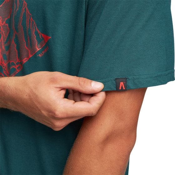 Alpinus Tactical Skilbrum T-Shirt Green