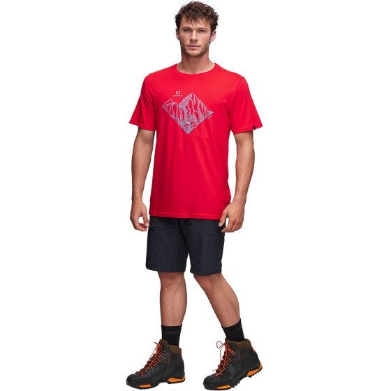 Alpinus Tactical Skilbrum T-Shirt Red