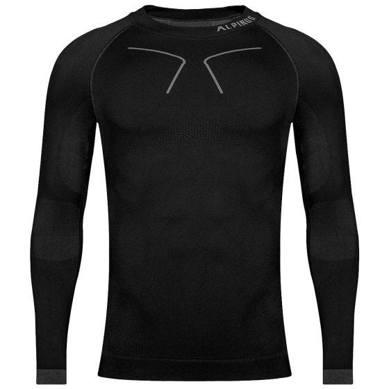 Alpinus Men's Tactical Thermoactive Base Layer Set Black/Grey
