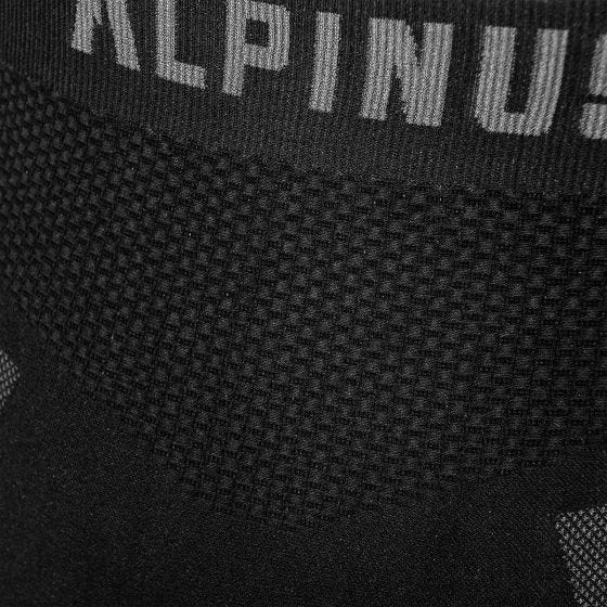 Alpinus Men's Tactical Thermoactive Base Layer Set Black/Grey