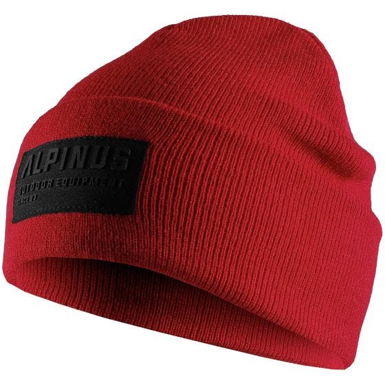 Alpinus City Oslo Cuffed Beanie Red