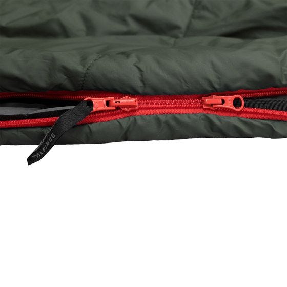 Alpinus PrimaLight 1000 (Right) Sleeping Bag Green