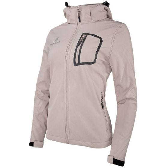 Alpinus Women Active Bergamo Softshell Jacket Shadow Grey