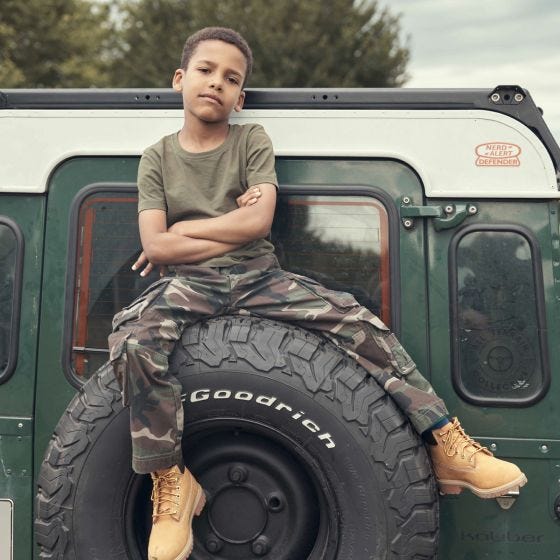Brandit Kids Pure Trousers Woodland