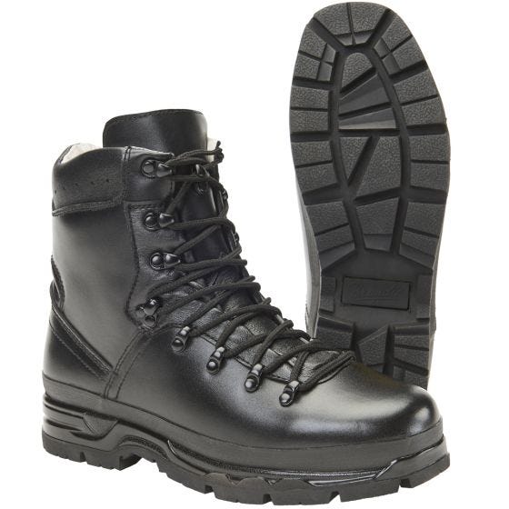Brandit German Army Mountain Boots Black