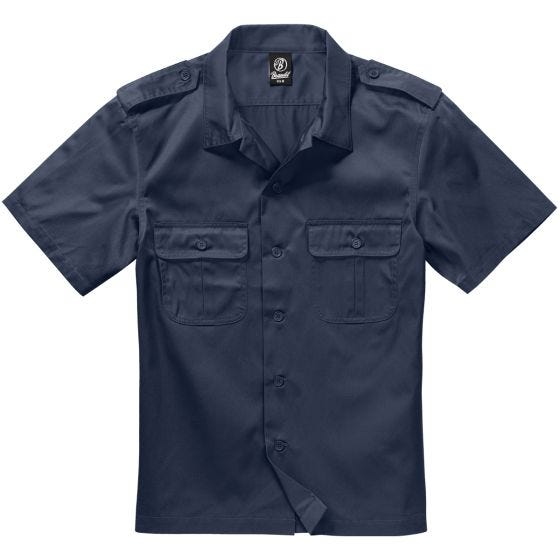 Brandit US Shirt Short Sleeve Navy