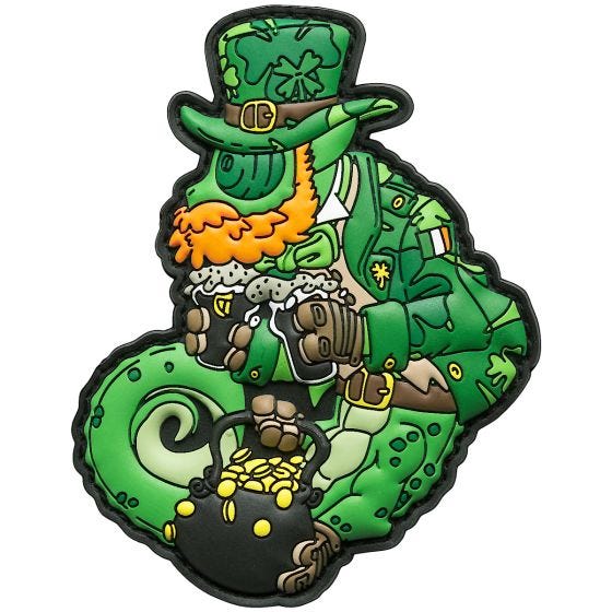 Patchlab Chameleon St. Patrick Patch Green