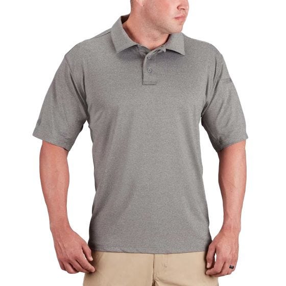 Propper EdgeTec Short Sleeve Polo Heather Grey