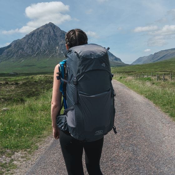 Highlander Women's Ben Nevis Rucksack 65L Petrol