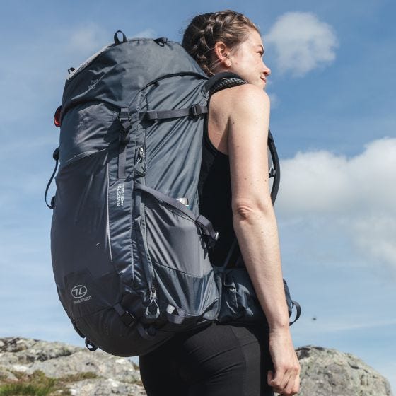 Highlander Women's Ben Nevis Rucksack 65L Petrol
