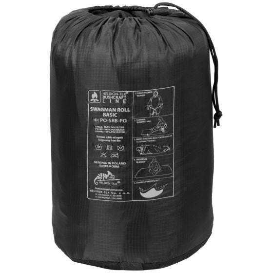 Helikon Swagman Roll Basic Poncho Black