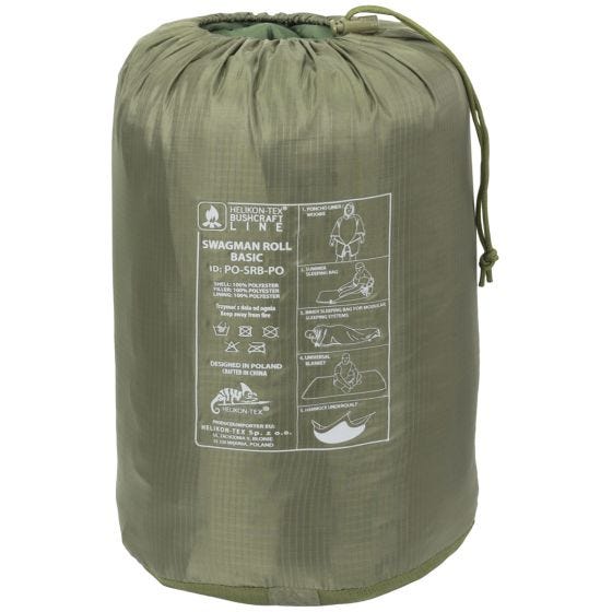 Helikon Swagman Roll Basic Poncho Olive Green