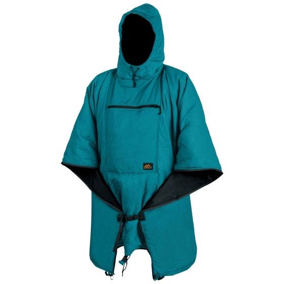 Helikon Swagman Roll Poncho Climashield Apex 67g Aqua Blue