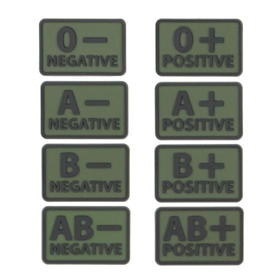 Helikon Blood Patch Olive Green Set of 2