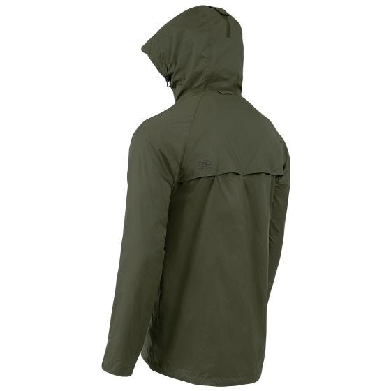Highlander Stow & Go Packaway Jacket Olive