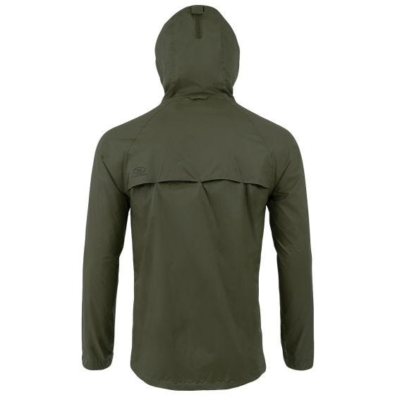 Highlander Stow & Go Packaway Jacket Olive