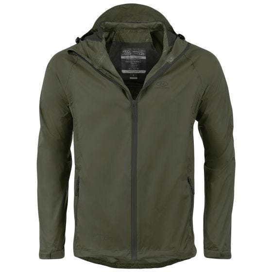 Highlander Stow & Go Packaway Jacket Olive