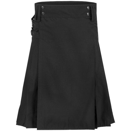 Highlander Combat Kilt Black