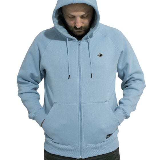 Pentagon Phaeton Zipped Hoodie Lagoon Blue