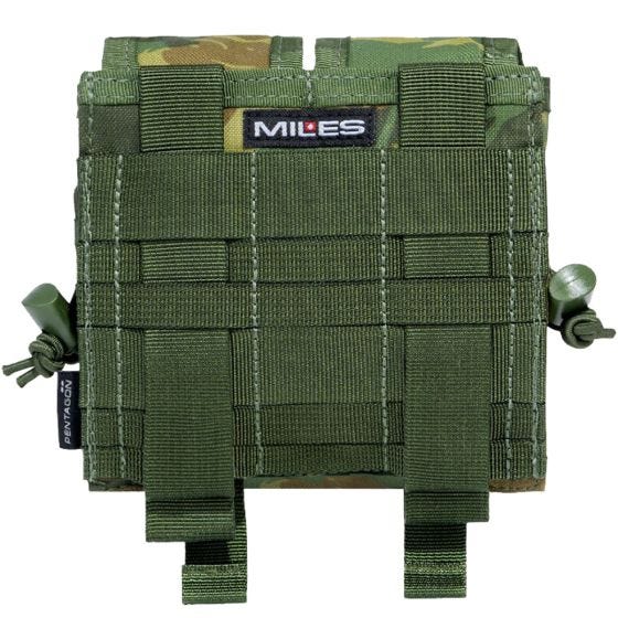 Pentagon Double Multi Pouch Greek Lizard Camo