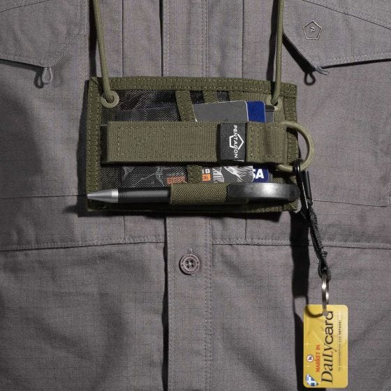 Pentagon ID Card Holder RAL 7013