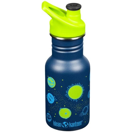 Klean Kanteen Kid Kanteen 355ml Classic Narrow Bottle Sport Cap Planets