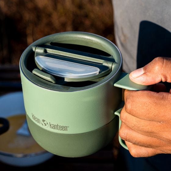 Klean Kanteen Rise 399ml Mug w/Flip Lid Sea Spray
