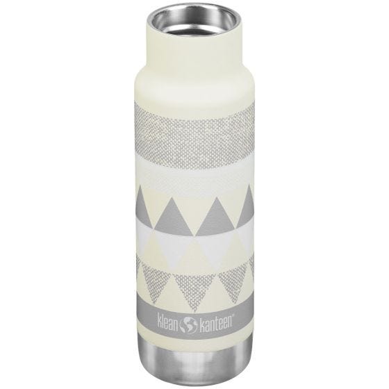 Klean Kanteen 355ml Classic Vacuum Insulated Bottle Loop Cap Salt Flats
