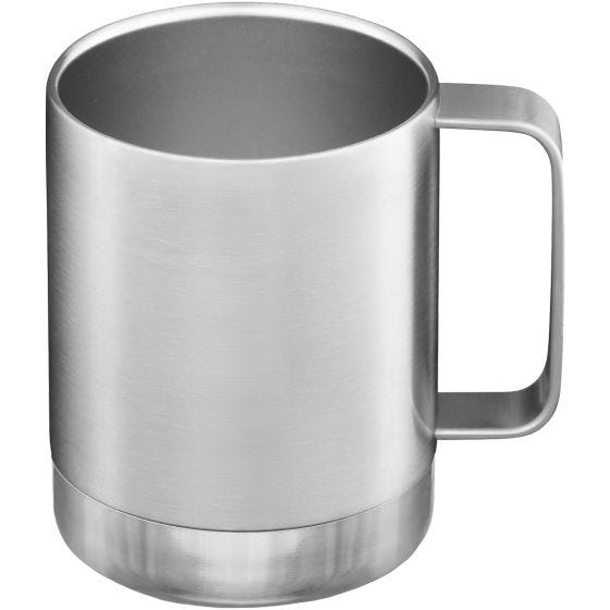 Klean Kanteen 355ml Insulated Camp Mug w/Tumbler Lid Brushed Stainless