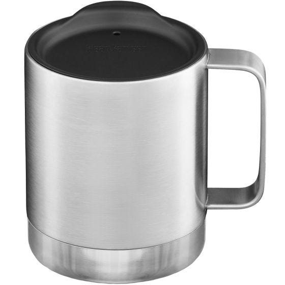 Klean Kanteen 355ml Insulated Camp Mug w/Tumbler Lid Brushed Stainless