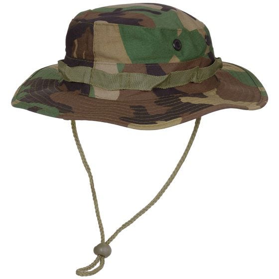 GI Ripstop Bush Hat Woodland