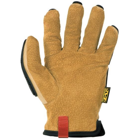 Mechanix Wear CR5 M-Pact Leather Driver Gloves Black/Brown