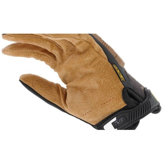 Mechanix Wear M-Pact Leather Gloves Brown