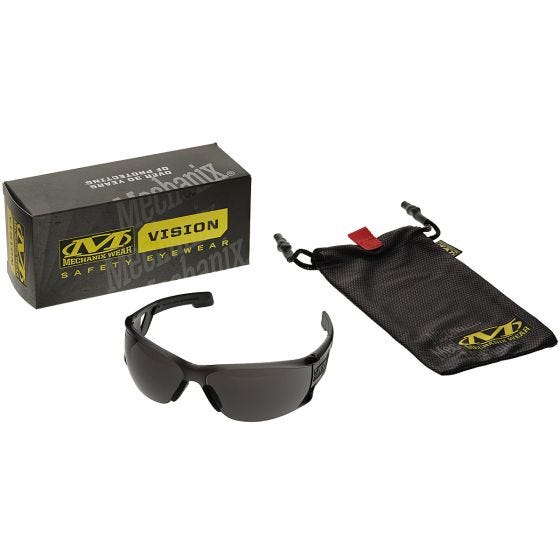 Mechanix Wear Vision Type-N S2 Safety Eyewear Smoke Lens Black Frame
