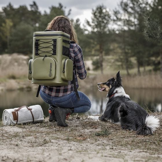 Petromax Cooler Backpack 27L Sand