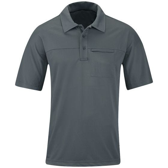 Propper Men's HLX Polo Short Sleeve Charcoal