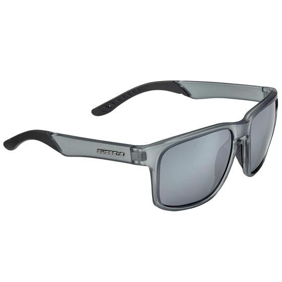 Swiss Eye Life Sunglasses Smoke FM lens / Crystal Grey Matt/Black Frame