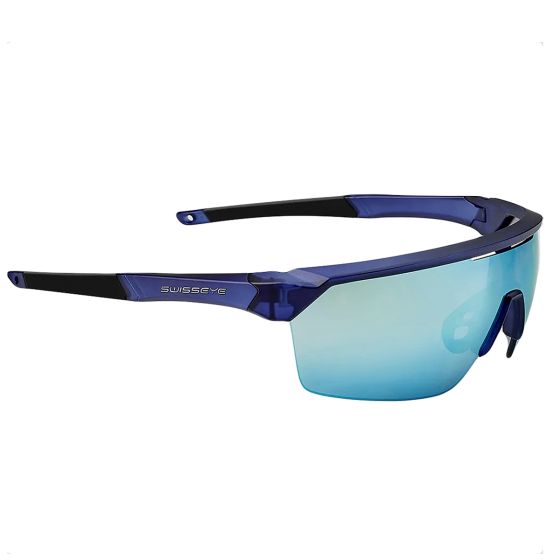 Swiss Eye Sprint RX Sunglasses Smoke BW Lens / Crystal Dark Blue Matt / Black Frame