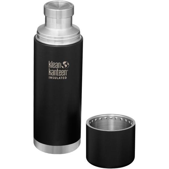 Klean Kanteen TKPro 1000ml Insulated Thermos Shale Black