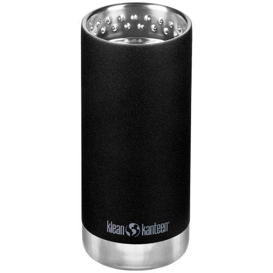 Klean Kanteen TKWide 355ml Insulated Bottle Cafe Cap Black