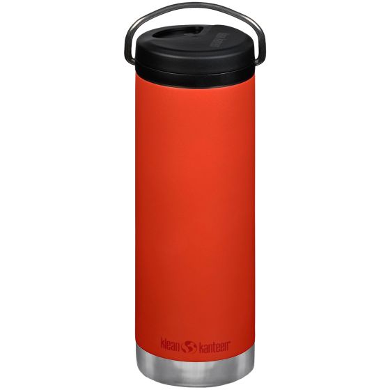 Klean Kanteen TKWide 592ml Insulated Bottle Twits Cap w/Straw Tiger Lilly