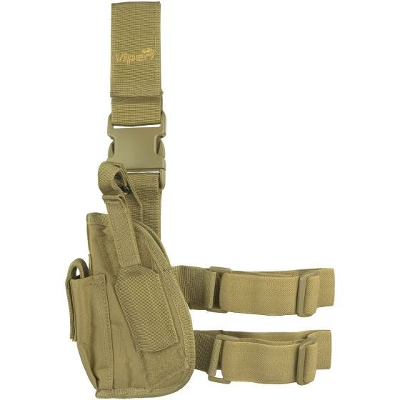 Viper Tactical Leg Holster Left Hand Coyote