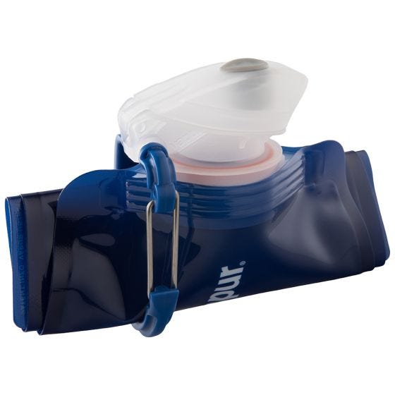 Vapur Wide Mouth Anti-Bottle 1L Solid Admiral Blue