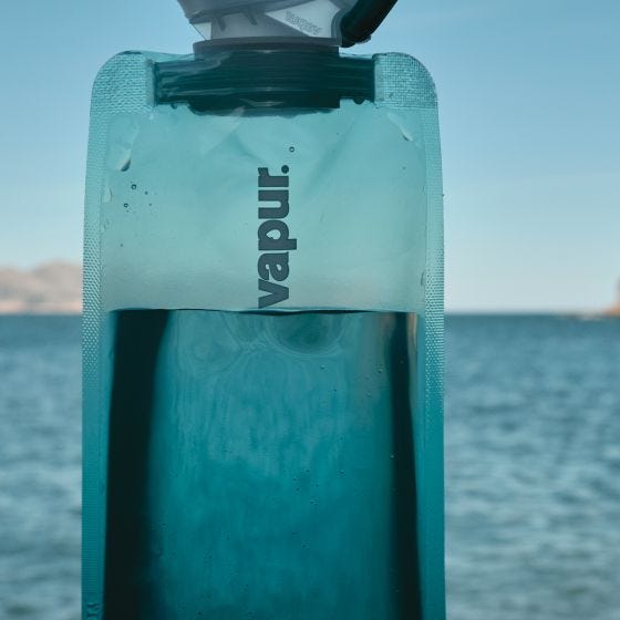 Vapur Wide Mouth Anti-Bottle 1L Eclipse Blackout