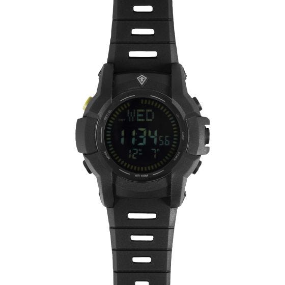 First Tactical Canyon Digital Compass Watch Black
