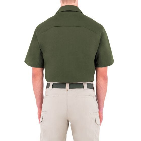 First Tactical Men's Specialist Short Sleeve BDU Shirt OD Green