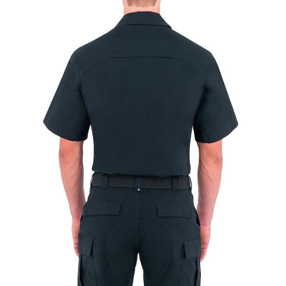 First Tactical Men's Tactix Short Sleeve BDU Shirt Midnight Navy